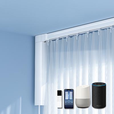 Electric Curtain Track Smart Tuya Wifi Curtain Rails Remote Control